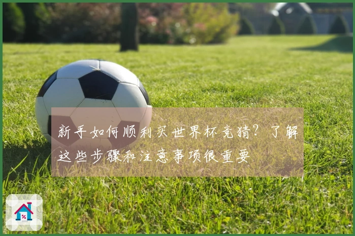 新手如何顺利买世界杯竞猜？了解这些步骤和注意事项很重要